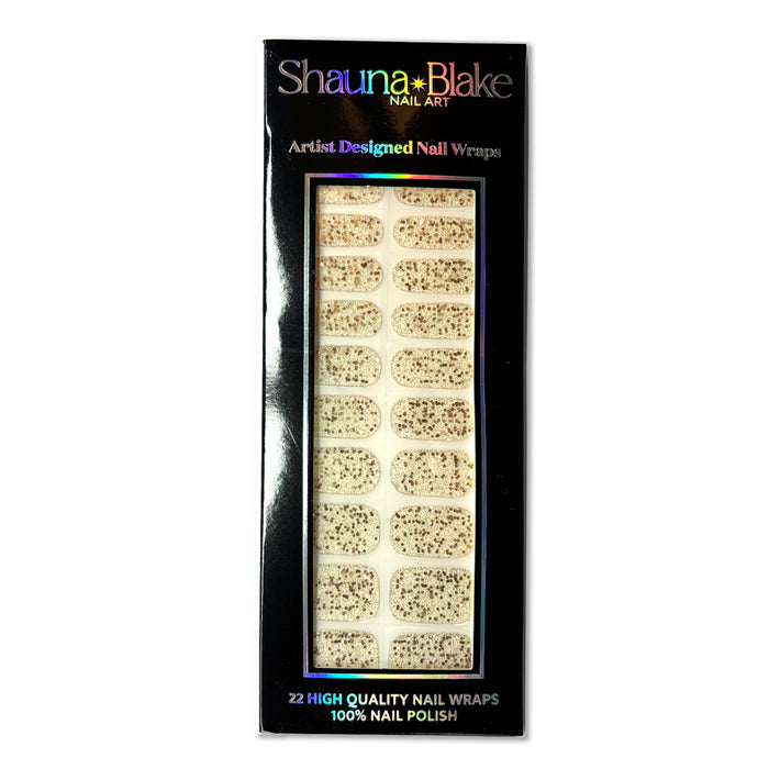 Pop the Champagne No Light Gel Nail Wraps (NLG)