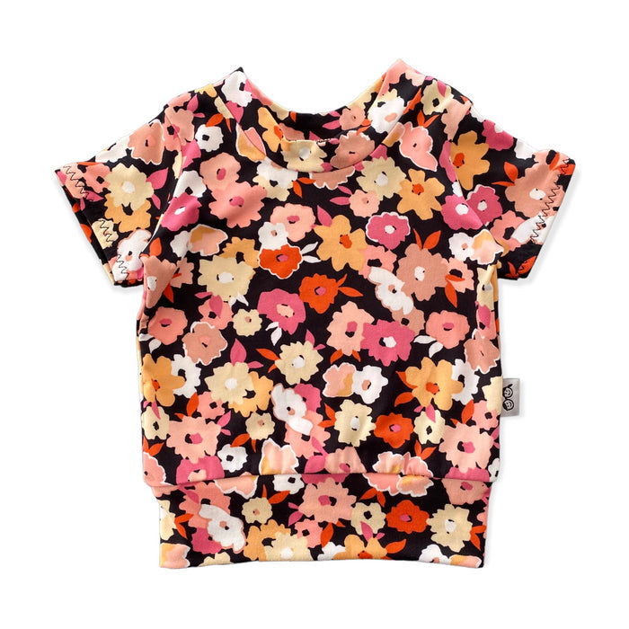 Poppies on Black Summer Lounge Set