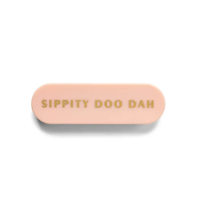 Portable Pink 'Sippity doo dah' straw - Designworks