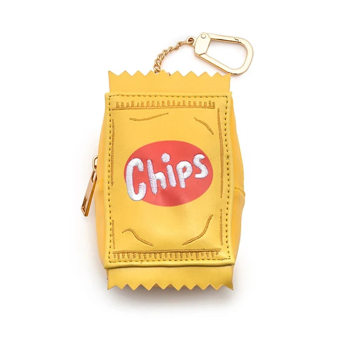 Potato Chips - 2-in-1 Bag Charm & Reusable Shopper Bag