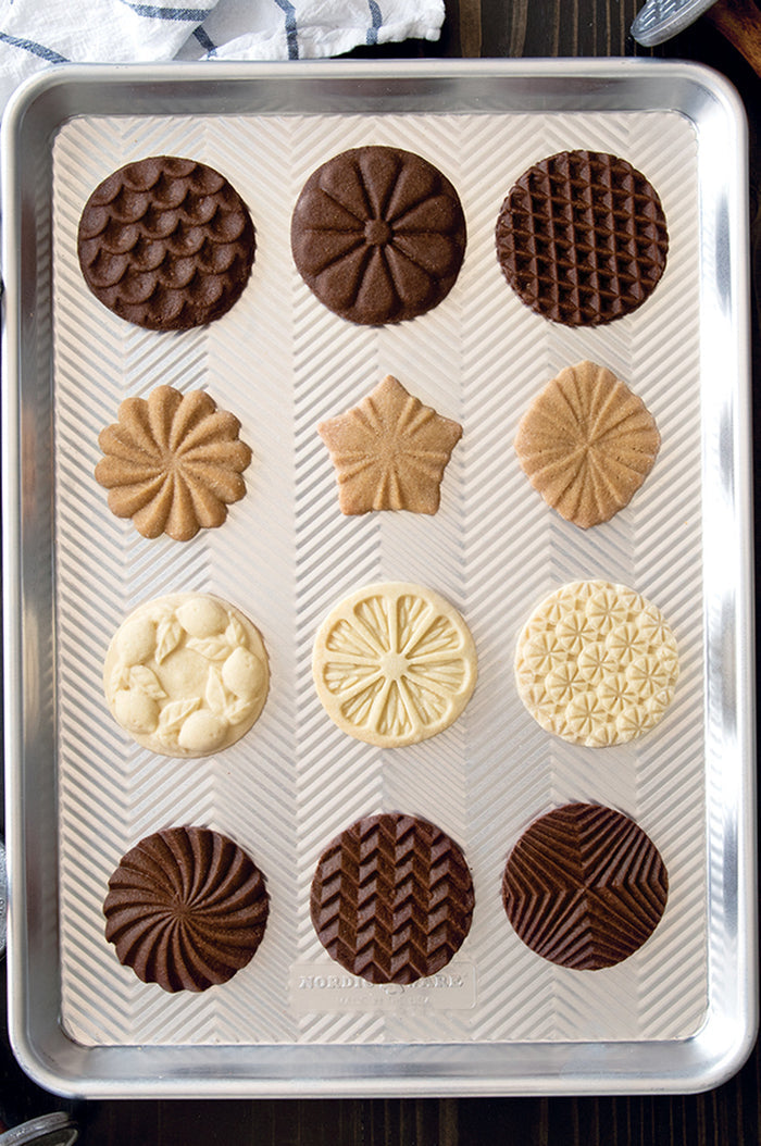 Pretty Pleated Cookie Stamps