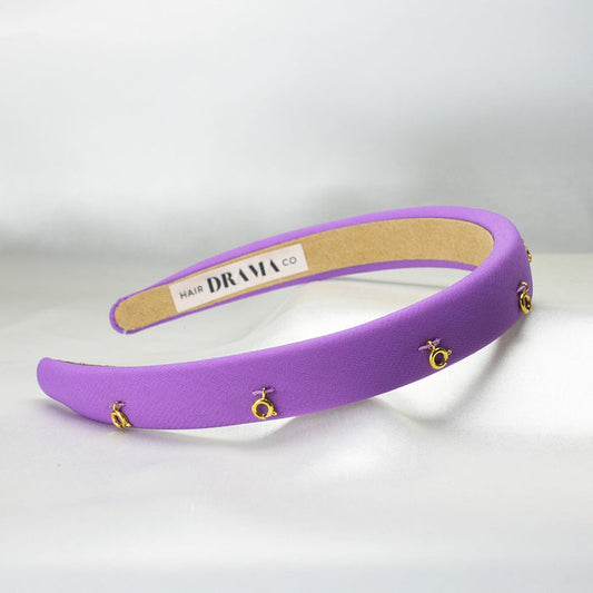 Puff Hair Band - 8 Charm