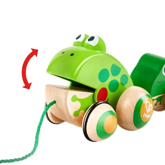 Pull Along Frog Family