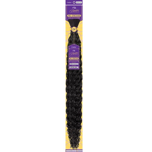 PURPLE PACK Brazilian Bundle - Pre-Stretched Dominican Curl Bulk 18"-24" by OUTRE
