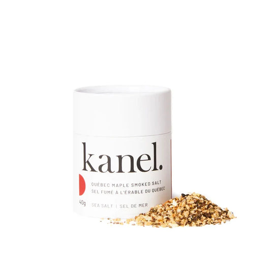 Quebec Maple Smoked Salt 40g | Kanel - Magnolia Lane co. Home + Garden + Gift