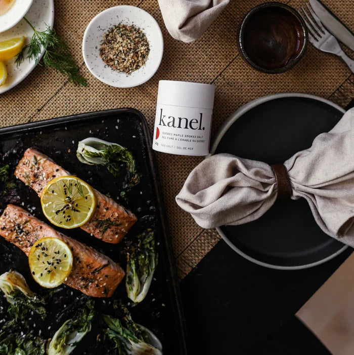 Quebec Maple Smoked Salt 40g | Kanel - Magnolia Lane co. Home + Garden + Gift