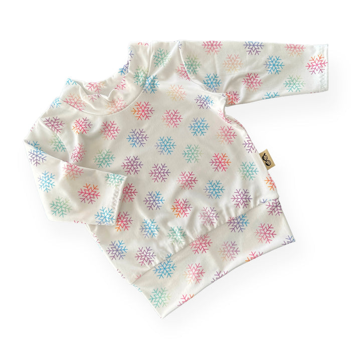 Rainbow Snowflakes Lounge Top