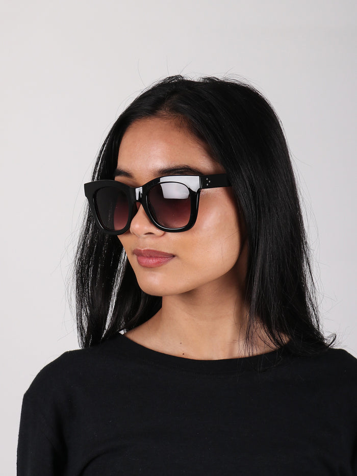 Reality Sunglasses- Crush | Shiny Black-Image 3
