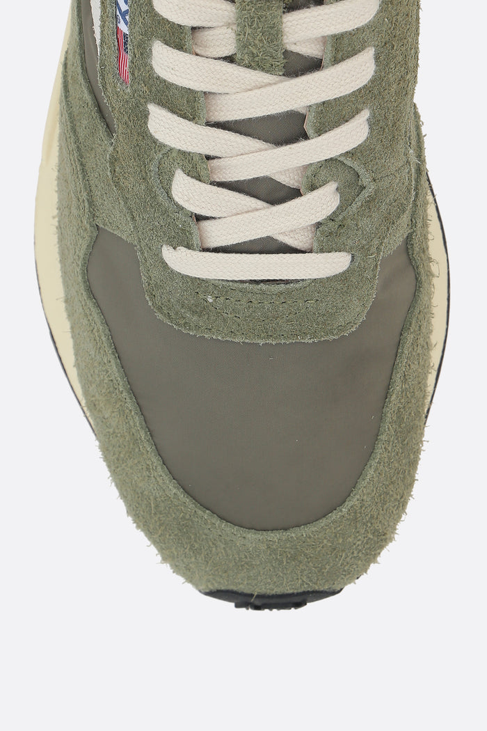 Reelwind sneakers in nylon and suede