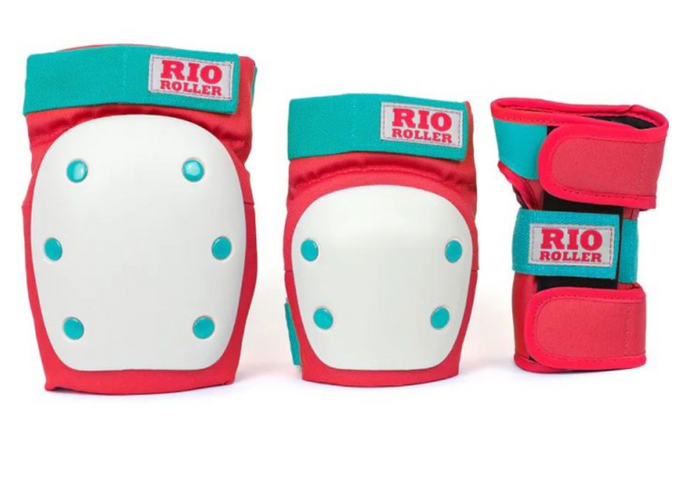 Rio Roller Triple Pad Set - Red/Mint