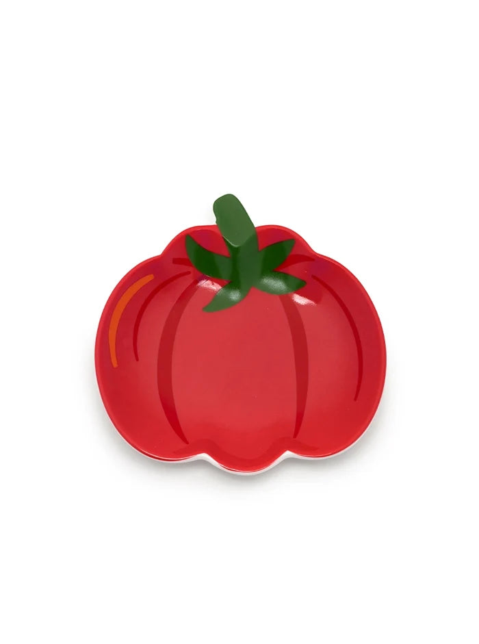 Ripe Red Tomato - Ceramic Trinket & Jewelry Tray / Dish