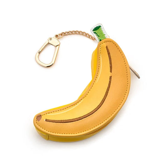 Ripe Yellow Banana - 2-in-1 Bag Charm & Reusable Shopper Bag