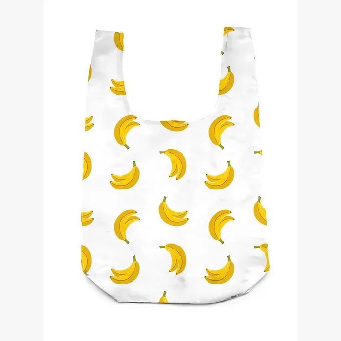 Ripe Yellow Banana - 2-in-1 Bag Charm & Reusable Shopper Bag