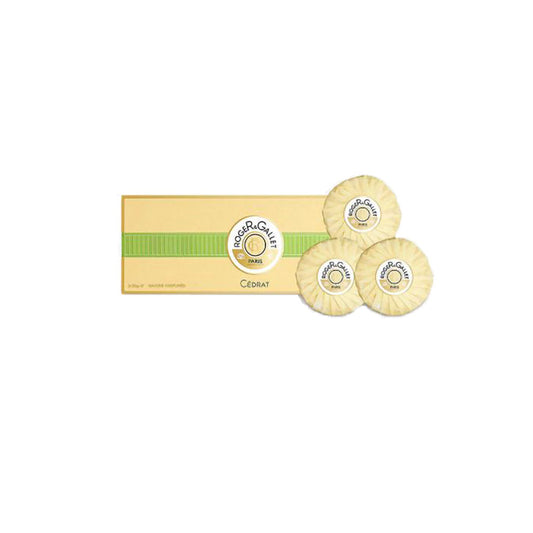 Roger & Gallet Cedrat (Citron) Soap Pack of 3