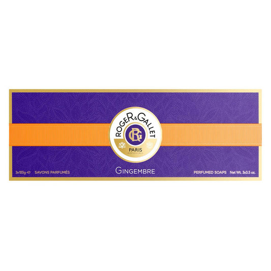 Roger & Gallet Gingembre 3 Soap Coffret