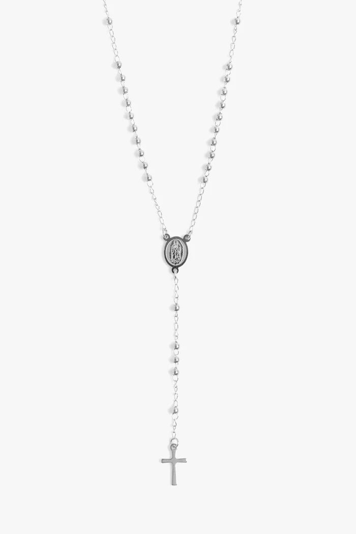 Rosary 3mm- Silver