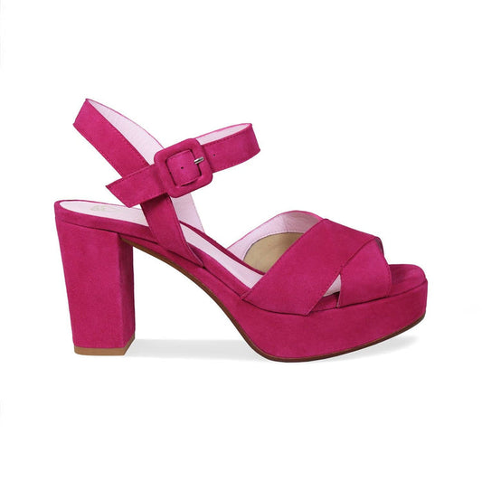 Ruby: Hot Pink Suede Shoes Sole Bliss