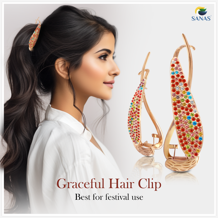 Strong Grip Banana Hair Clip for Thick Hair