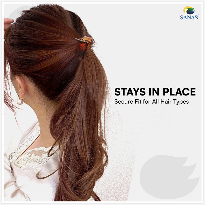 Multicolor fish style hair clips for everyday hairstyles
