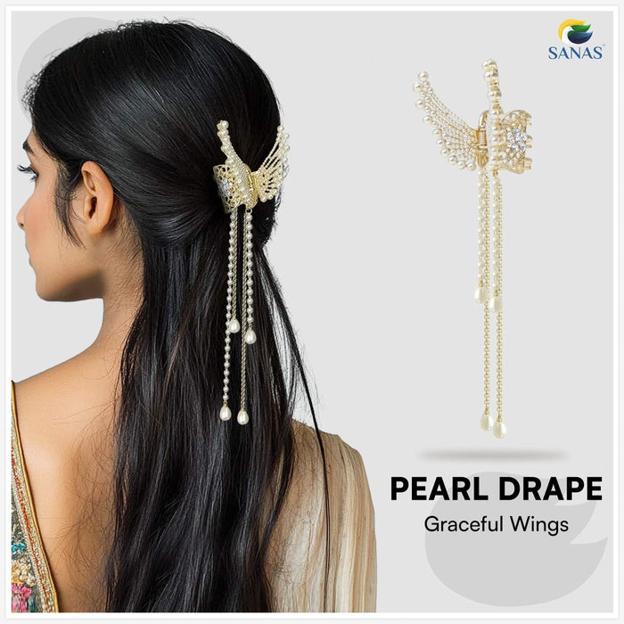 elegant butterfly hair accessory for women