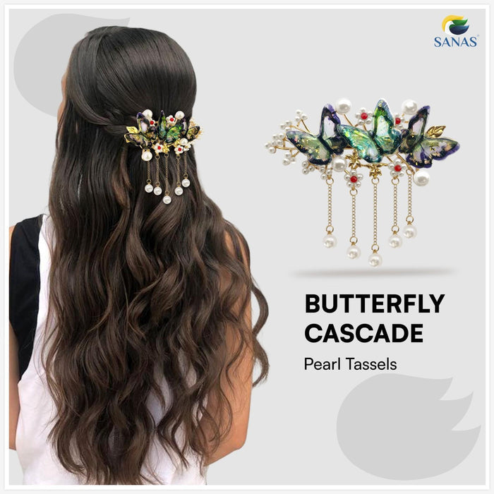 butterfly clip for ponytail