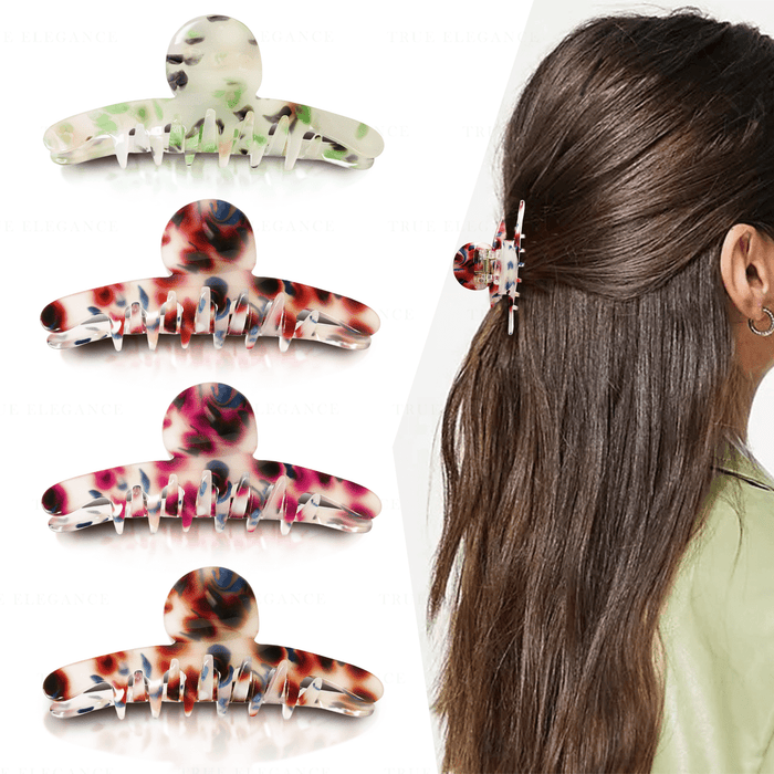 SANAS Korean acrylic resin claw clip hair accessories