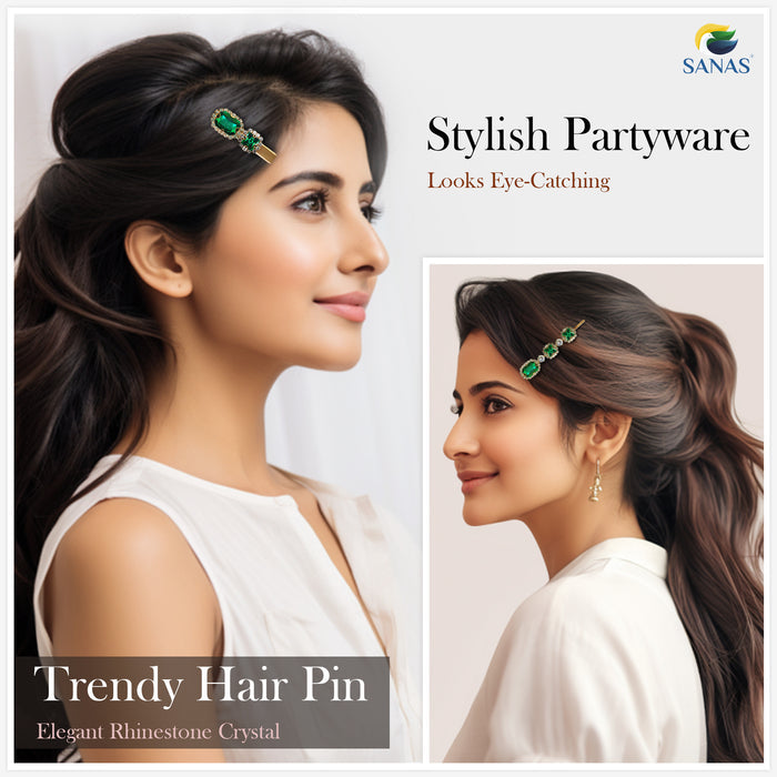 Decorative hair accessories for bridal hairstyles