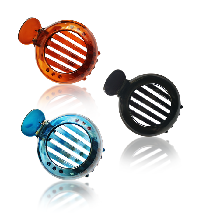 Strong hold bun clip for women