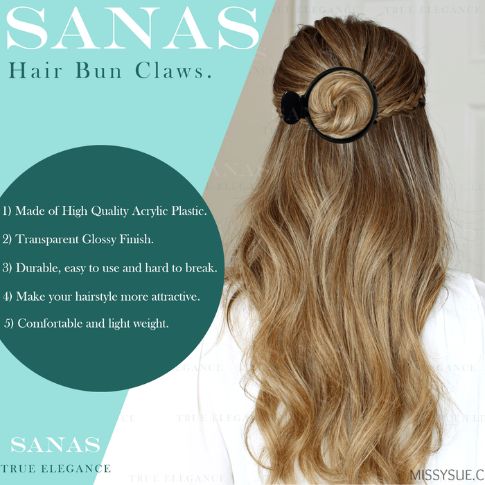 Bridal bun accessories for women