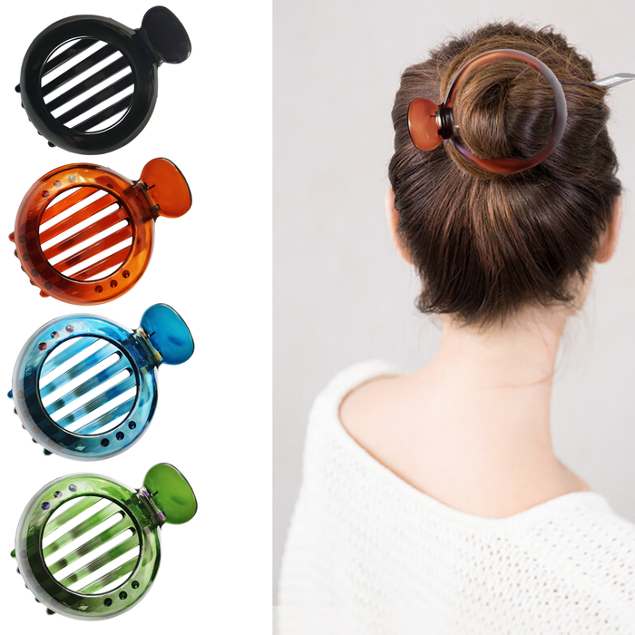 Hair accessories for bun hairstyles