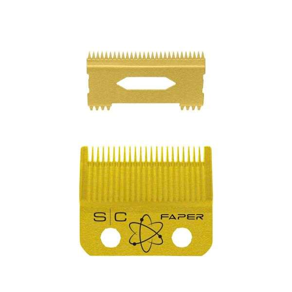 SC REPLACEMENT FAPER  CLIPPER BLADE GOLD # SC525G - Palms Fashion Inc.
