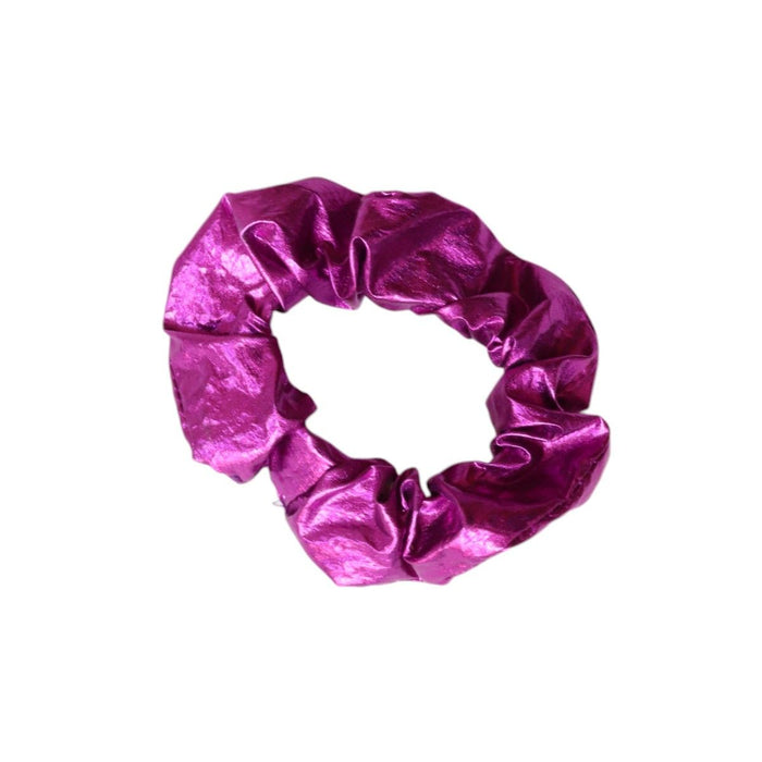 Le Petit Souk - Scrunchie - Metallic Purple Foil