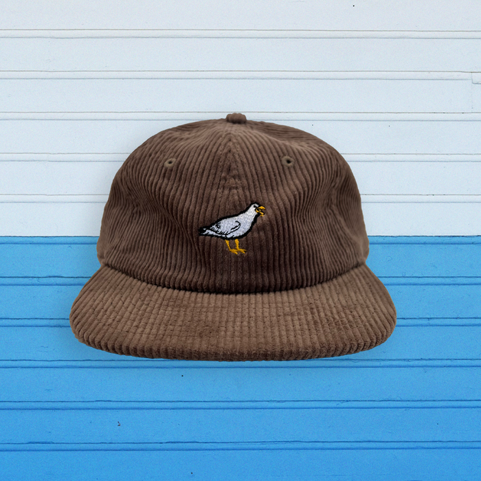 Seagull Cord Cap - Brown