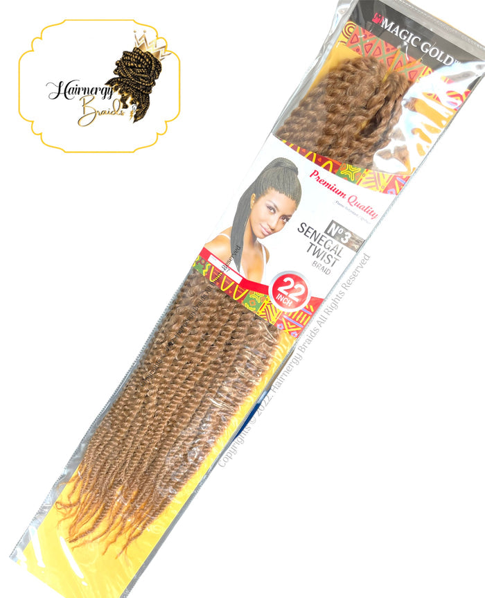 Senegal Twist Crochet Hair 22”
