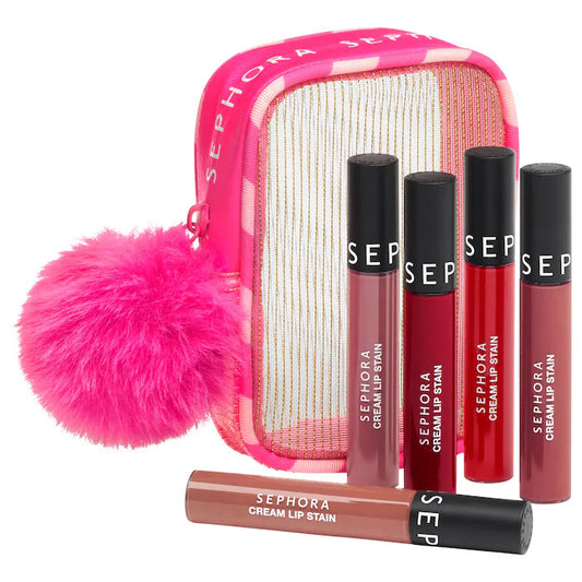 Sephora 5 cream lip stain kit