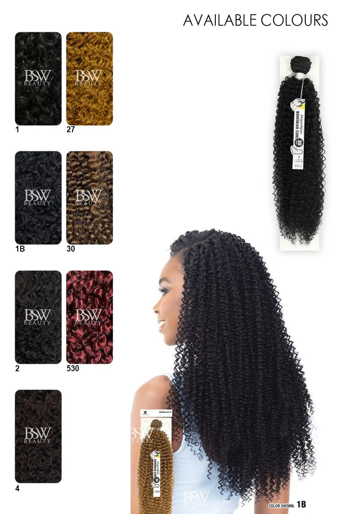 SHAKE N GO ORGANIQUE BOHEMIAN CURL 30" - BSW BEAUTY CANADA