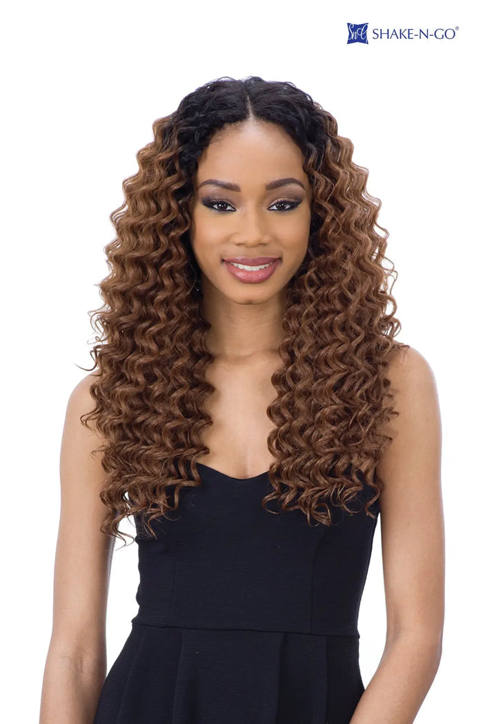 SHAKE N GO ORGANIQUE DEEP WAVE 3PCS (18"20"22") - BSW BEAUTY CANADA