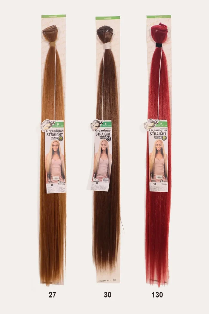 SHAKE N GO ORGANIQUE MASTERMIX WEAVE - STRAIGHT 30"