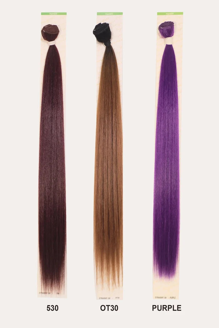 SHAKE N GO ORGANIQUE MASTERMIX WEAVE - STRAIGHT 30"