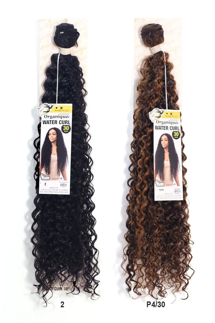 SHAKE N GO ORGANIQUE WEAVE WATER CURL 30" SHAKE N GO