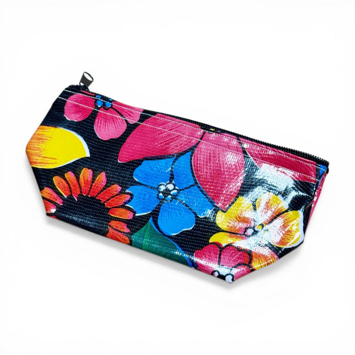 Small Oilcloth Cosmetic Bag