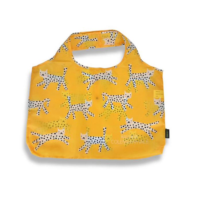 Snow Leopard- Reusable Pocket Shopper