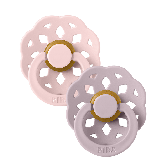 Soother - Pacifier - Boheme - 100% Natural Rubber - Size 1 - Set Of 2