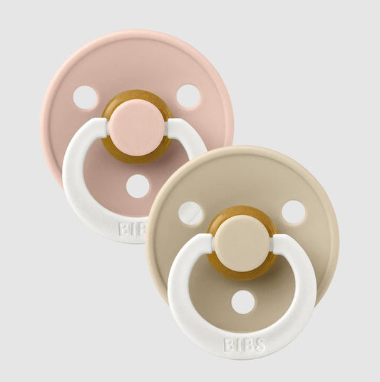 Soother - Pacifier - Glow In The Dark - 100% Natural Rubber - Size 3 - Set Of 2