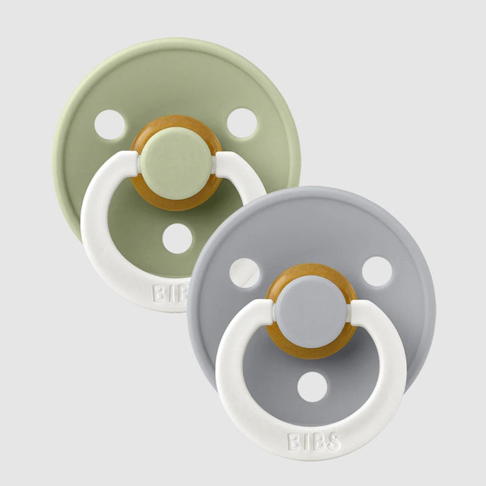 Soother - Pacifier - Glow In The Dark - 100% Natural Rubber - Size 3 - Set Of 2