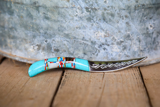 Southwest Multi Inlay Letter Opener