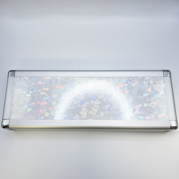 Sparkle Silver Hardshell Scissor Case