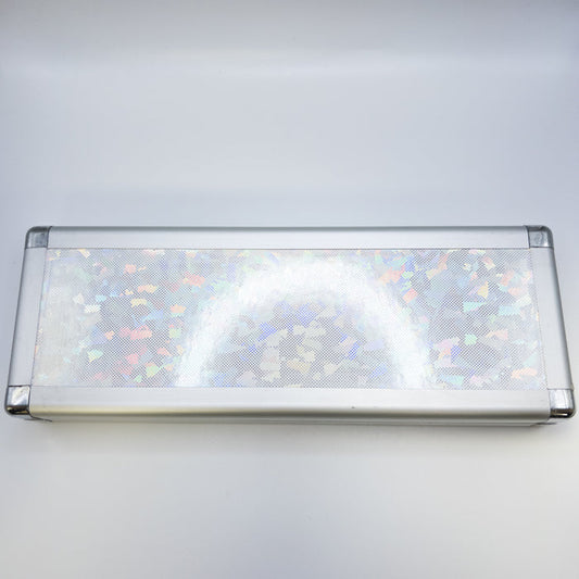 Sparkle Silver Hardshell Scissor Case