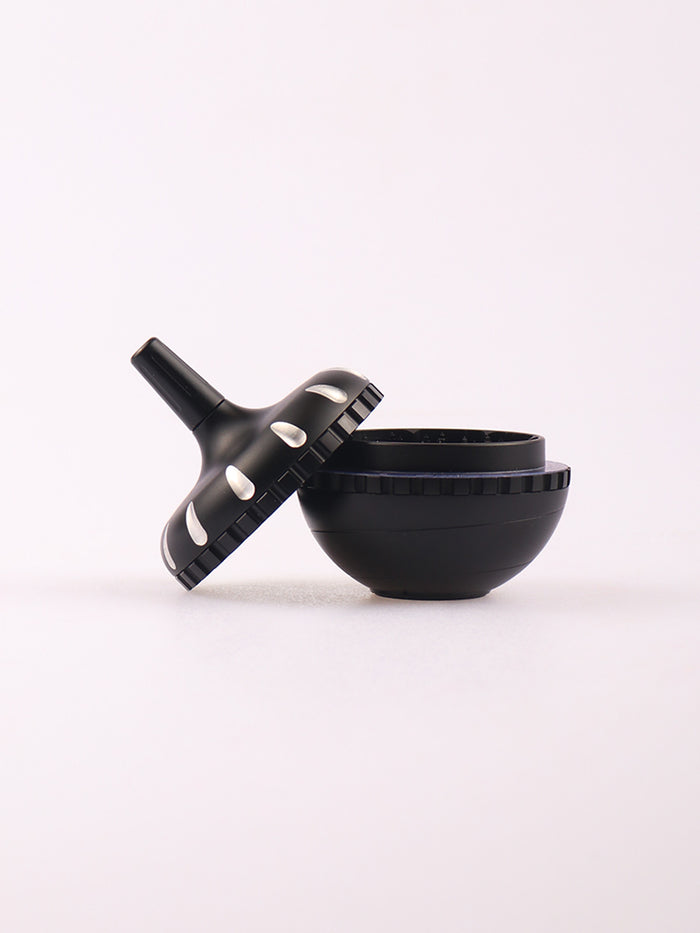 Spinning Top Grinder 63mm 3pc | Black-Image 2