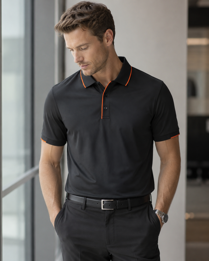 Black/Orange / S